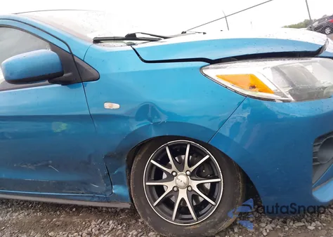 2021 Mitsubishi Mirage Carbonite Edition/Es/Le z USA, uszkodzony, nr VIN ML32AUHJ3MH007108